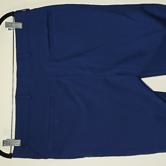 Kenneth Cole Reaction Techni-Cole Performance Dress Pants Blue 32x30 - Picture 4 of 9